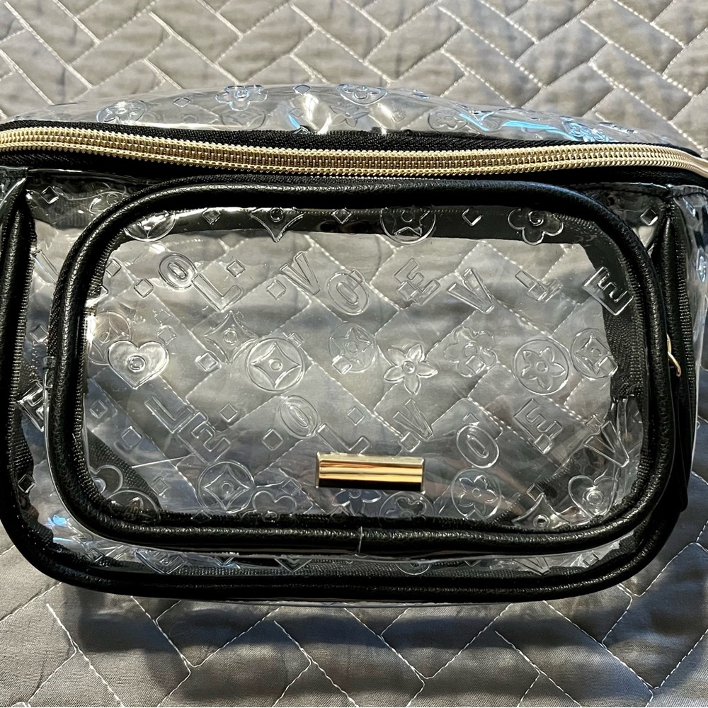 Clear belt bag